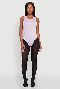 Daisy Crew Neck Tank Bodysuit