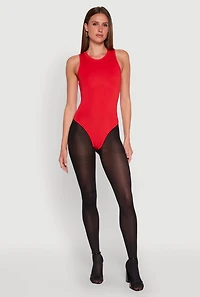Daisy Crew Neck Tank Bodysuit
