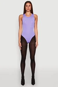Daisy Crew Neck Tank Bodysuit