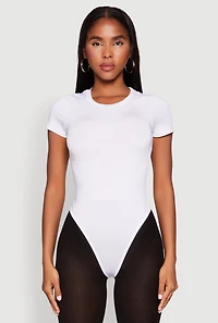 Daisy Short Sleeve Crew Neck Bodysuit