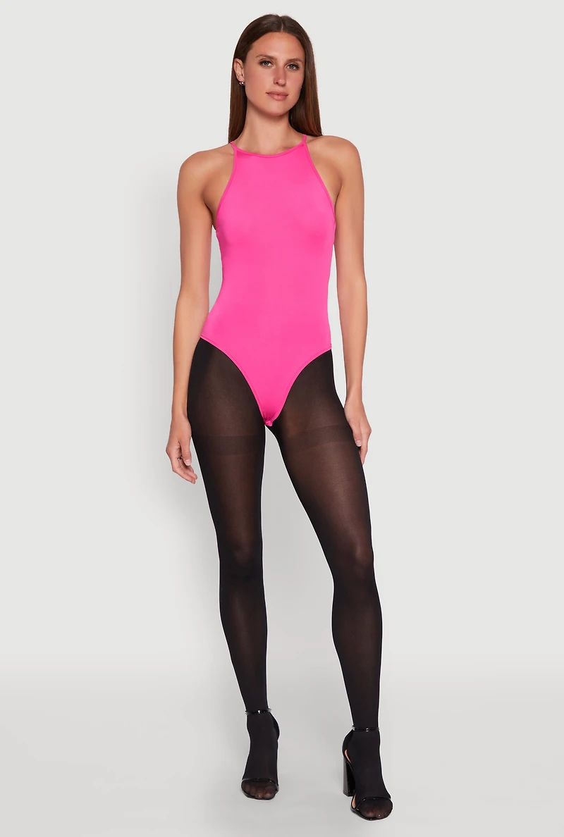 Daisy High Neck Cami Bodysuit