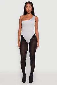 Daisy Sleeveless One Shoulder Bodysuit