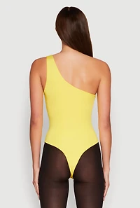 Daisy Sleeveless One Shoulder Bodysuit