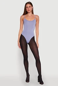 Daisy Scoop Neck Cami Bodysuit