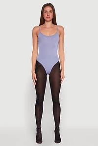 Daisy Scoop Neck Cami Bodysuit