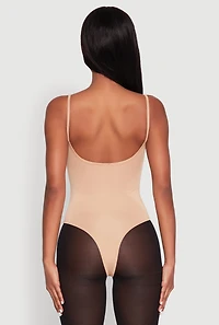 Womens Daisy Scoop Neck Cami Bodysuit, L