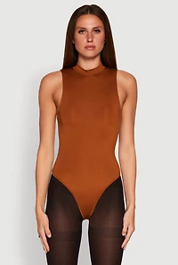 Daisy Mock Neck Tank Bodysuit