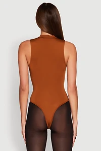 Daisy Mock Neck Tank Bodysuit