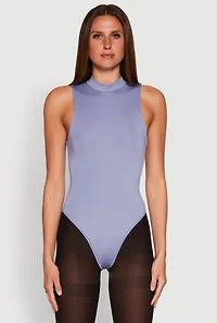 Daisy Mock Neck Tank Bodysuit