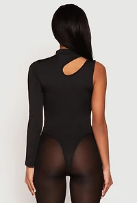 Womens Daisy Keyhole One Shoulder Bodysuit, S