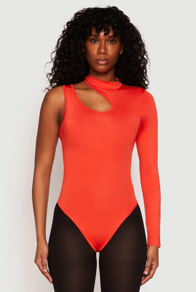 Daisy Keyhole One Shoulder Bodysuit