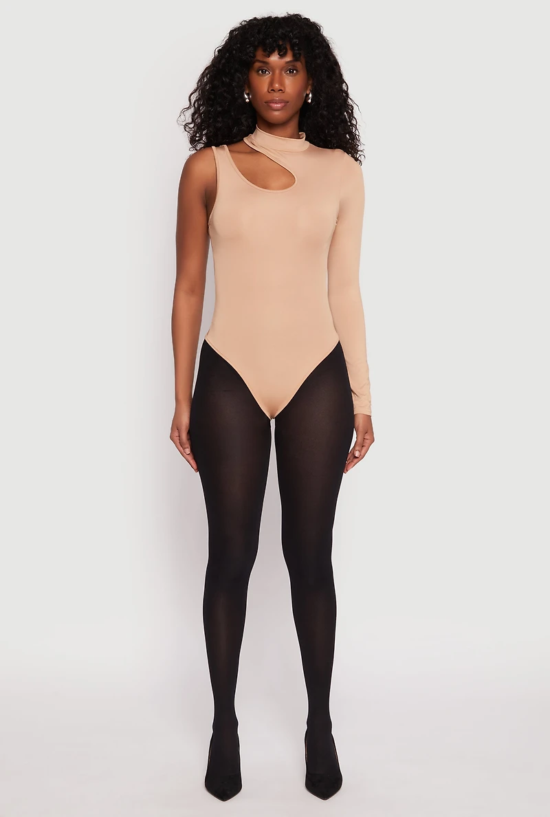 Daisy Keyhole One Shoulder Bodysuit