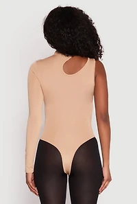 Womens Daisy Keyhole One Shoulder Bodysuit,