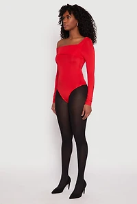 Womens Daisy One Shoulder Bodysuit, S
