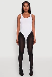 Daisy Basic Ribbed Knit Tank Bodysuit
