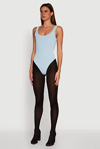 Daisy Sleeveless Scoop Neck Bodysuit