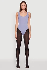 Womens Daisy Sleeveless Scoop Neck Bodysuit, S