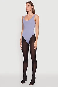 Womens Daisy Sleeveless Scoop Neck Bodysuit, S