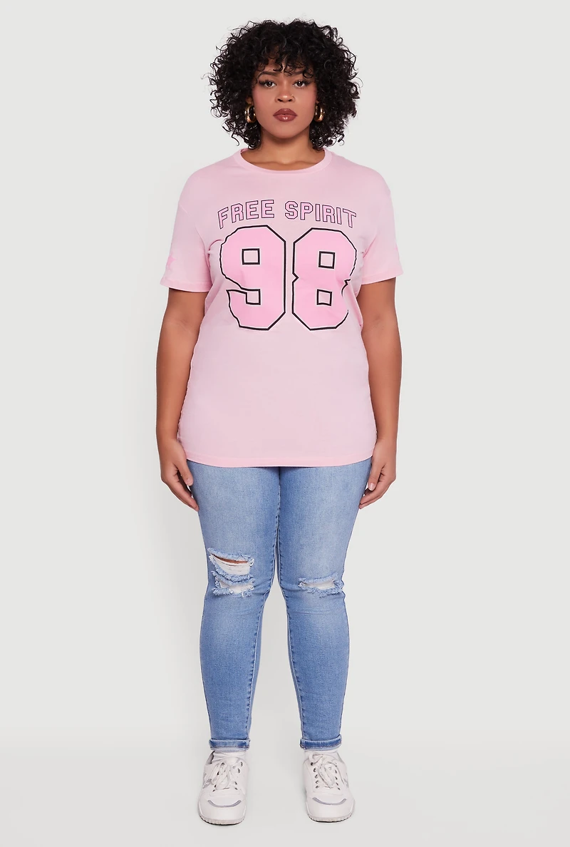 Plus Free Spirit 98 Graphic Tee