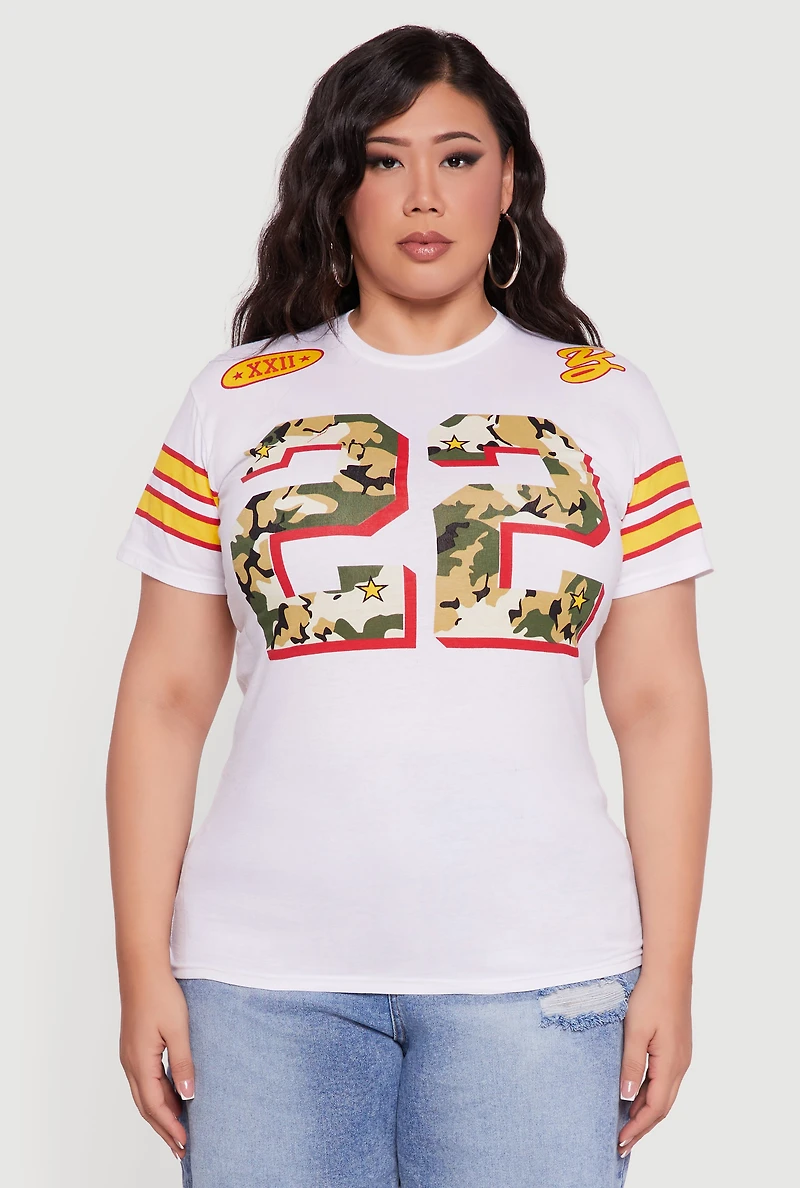 Plus Camo 22 Graphic Tee