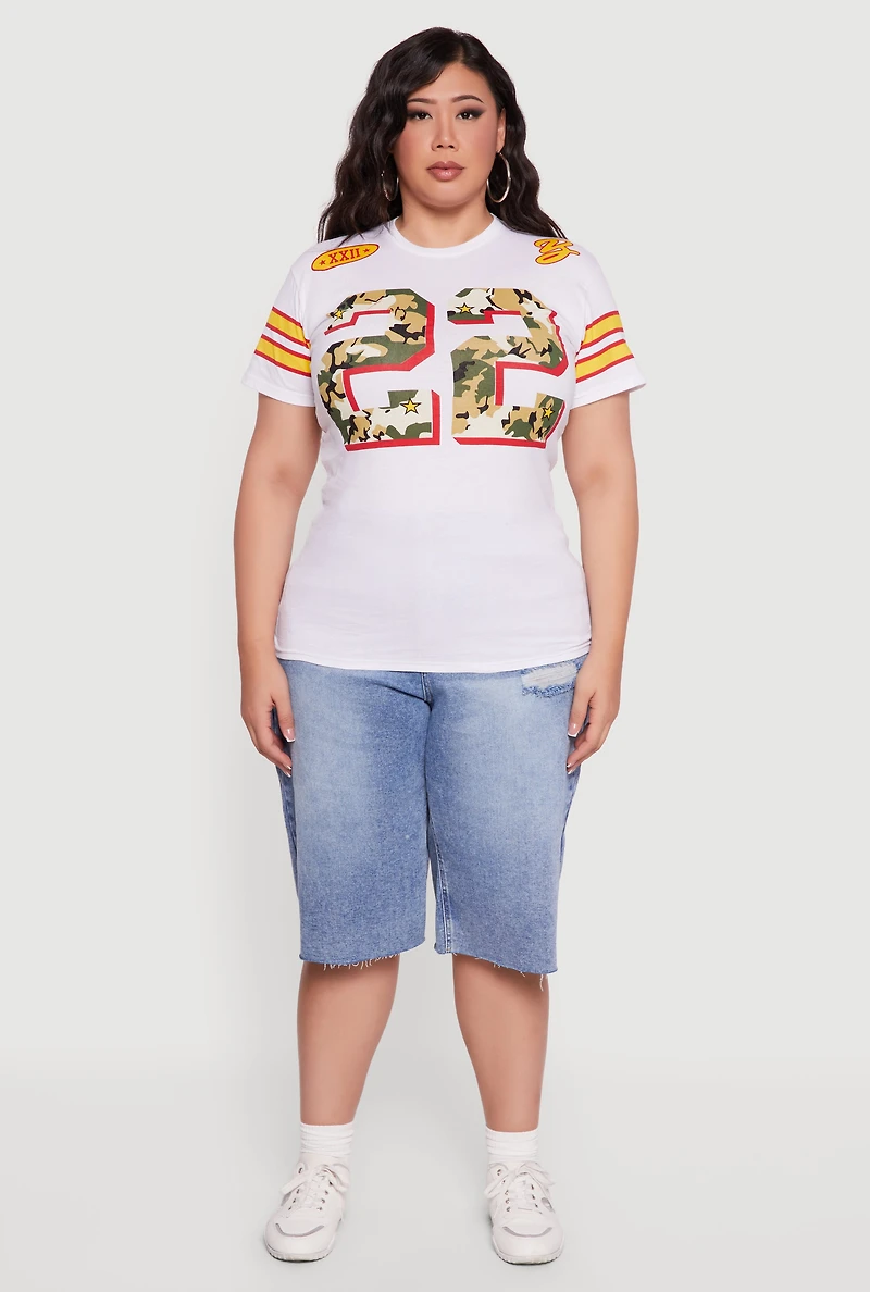 Plus Camo 22 Graphic Tee