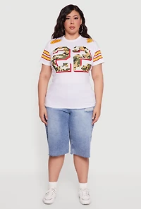 Plus Camo 22 Graphic Tee