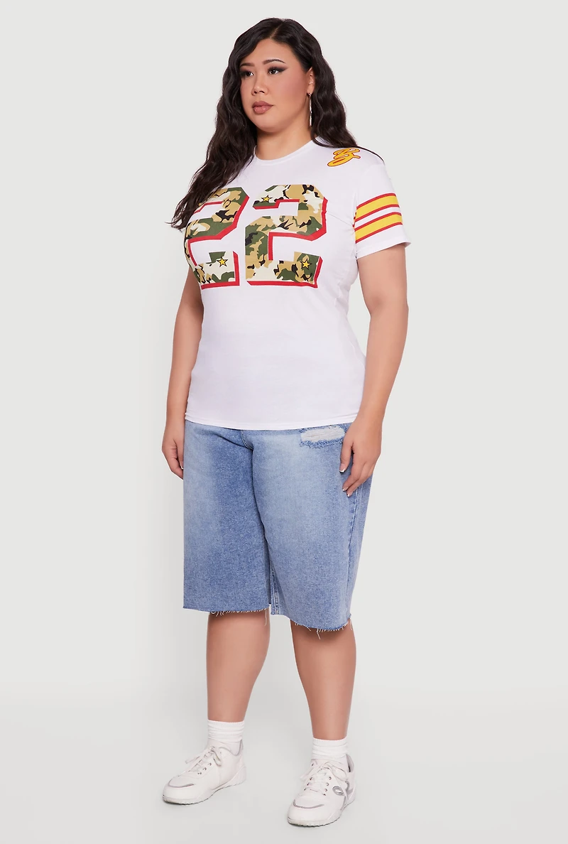 Plus Camo 22 Graphic Tee