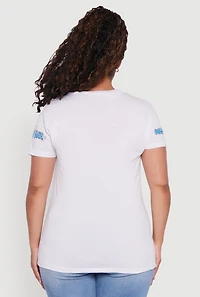Womens Plus Size Only One You Graphic T-Shirt, White, Size 3X