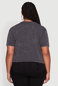 Womens Plus Size Legendary Rider California Graphic T-Shirt, Grey, Size 2X