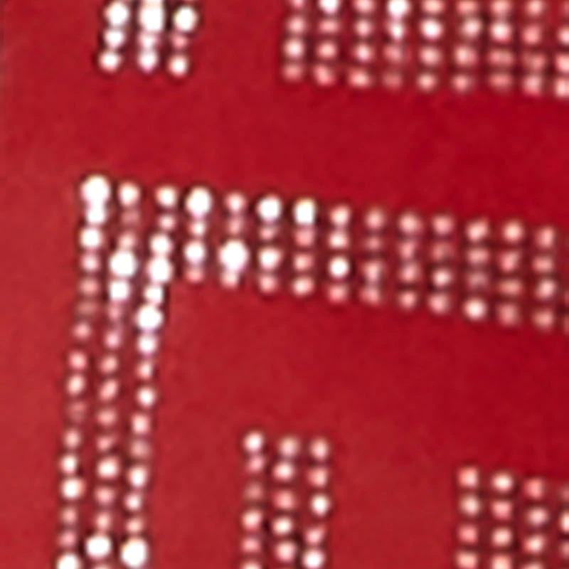 Plus Mesh Rhinestone Greek Key Top