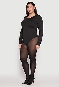 Plus Daisy Long Sleeve Bodysuit