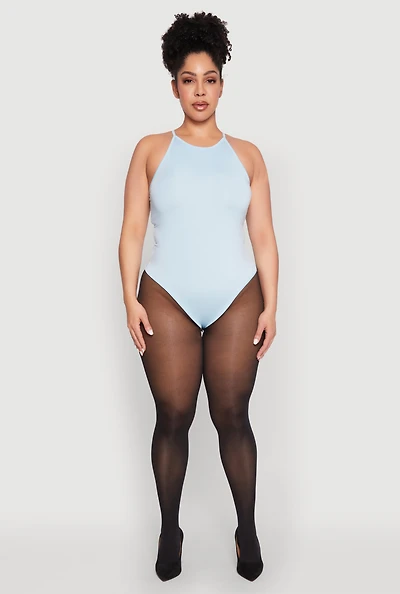 Womens Plus Daisy Cami Bodysuit,