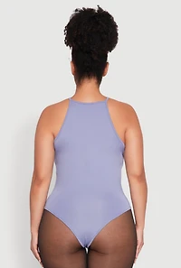 Womens Plus Daisy Cami Bodysuit, Purple,