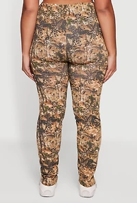 Plus High Waisted Hunter Camo Leggings