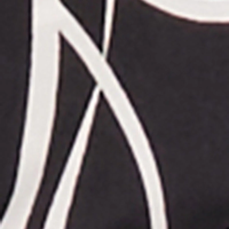 Twist Front Swirl Print Top