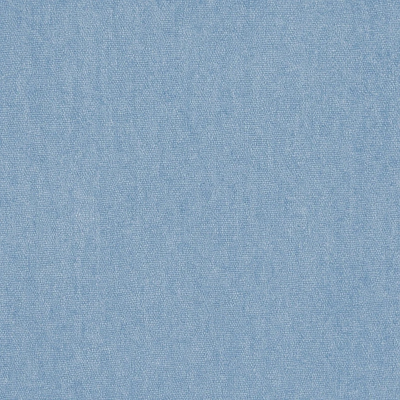 Denim Short Puff Sleeve Shirt