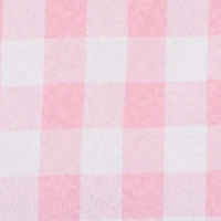 Gingham Tie Shoulder Open Back Cami