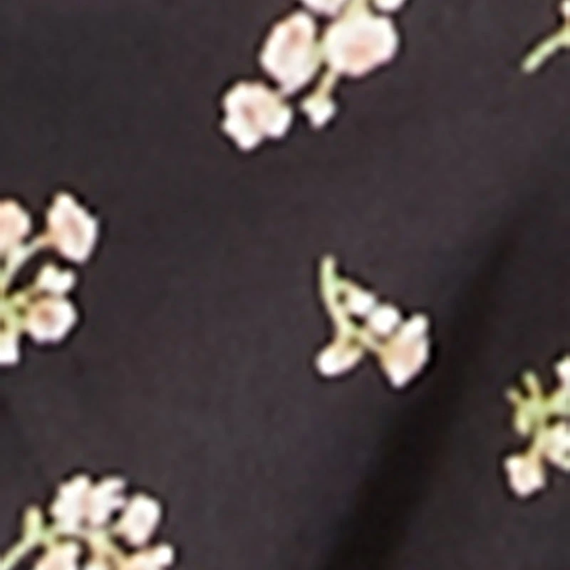 Satin Floral Print Smocked Cami