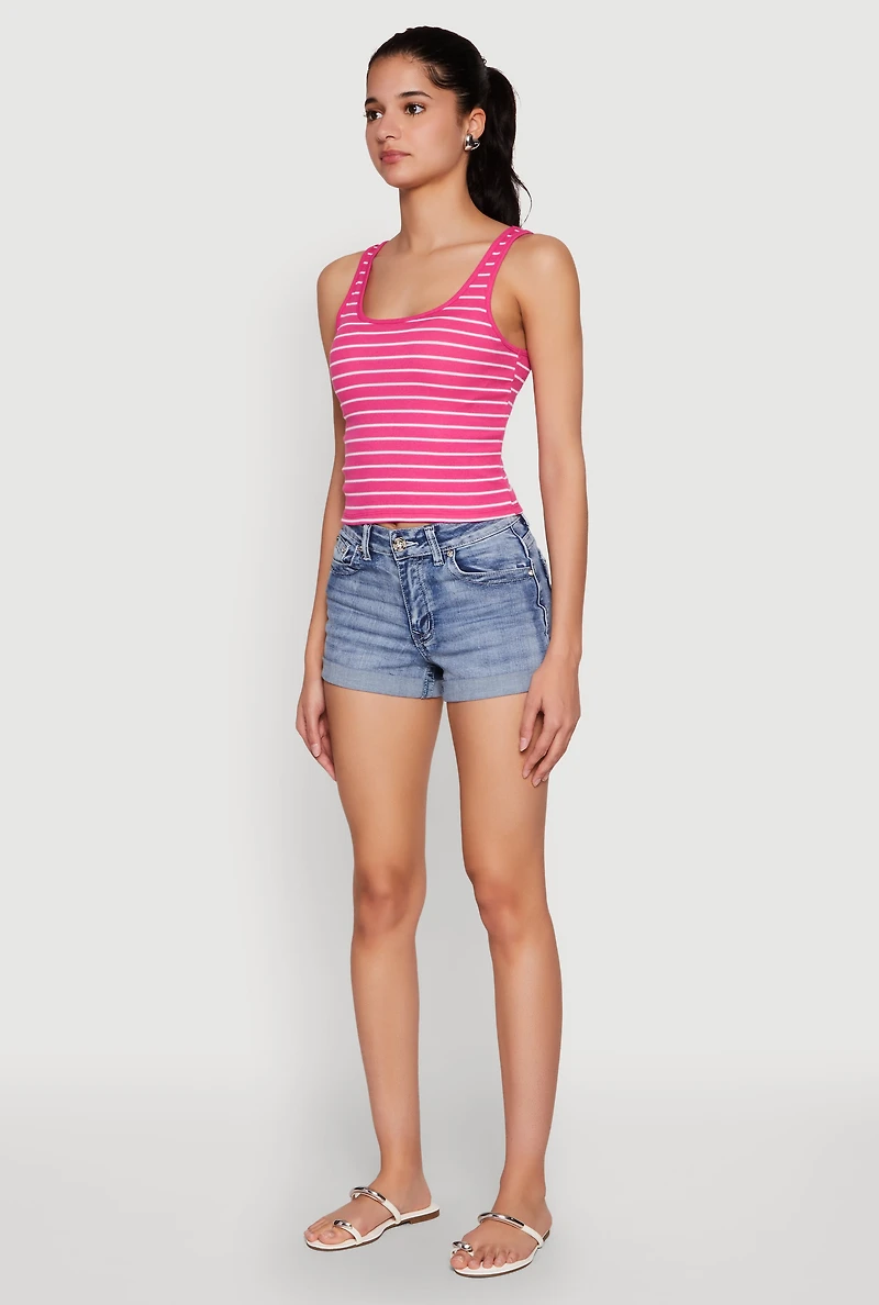 Basic Striped Tank Top