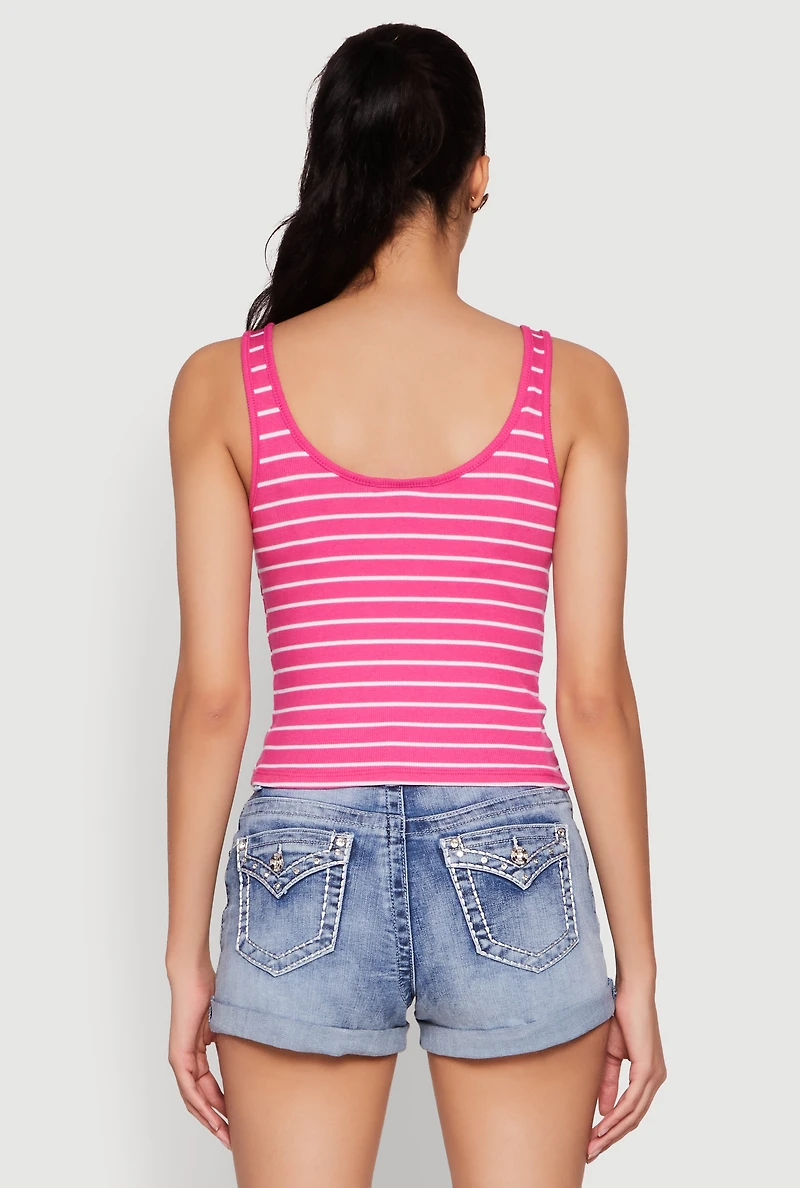 Basic Striped Tank Top