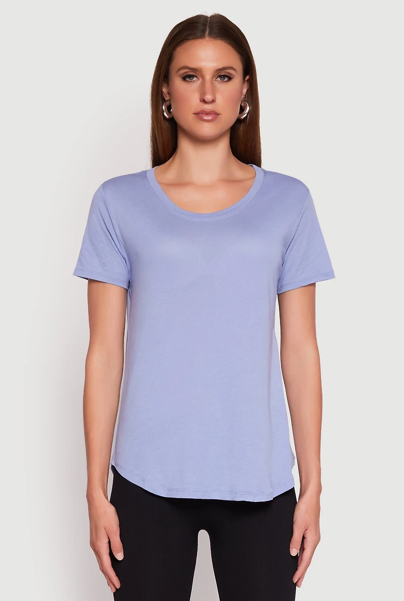 Womens Short Sleeve Oversized T Shirt,