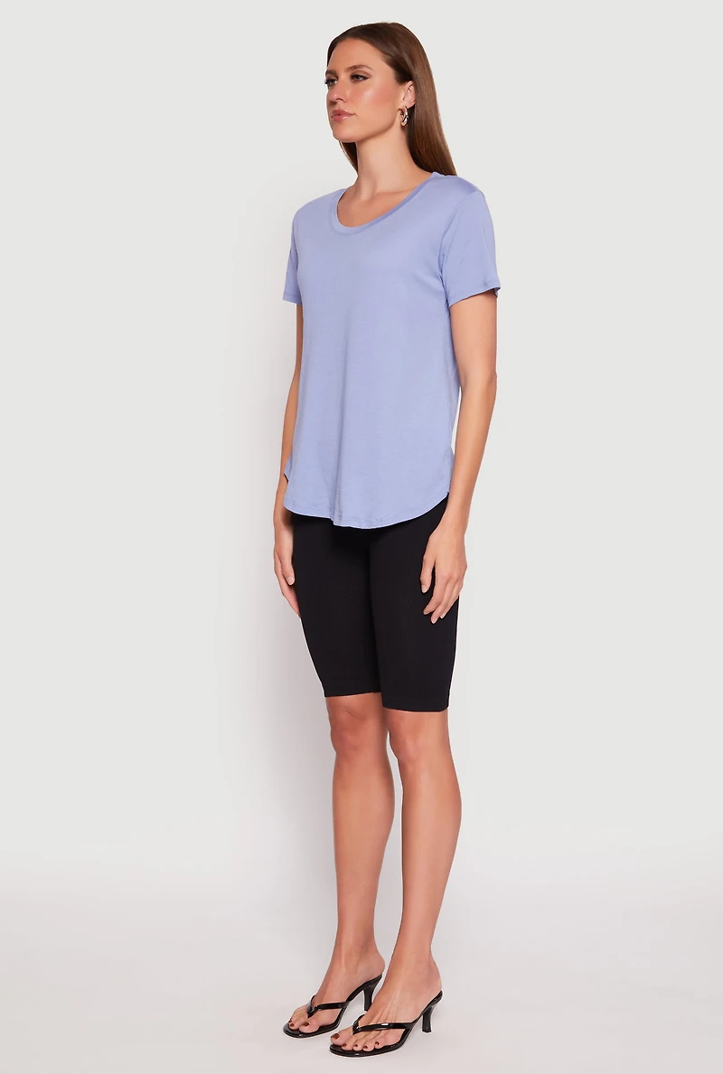 Womens Short Sleeve Oversized T Shirt,