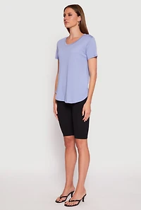 Womens Short Sleeve Oversized T Shirt,