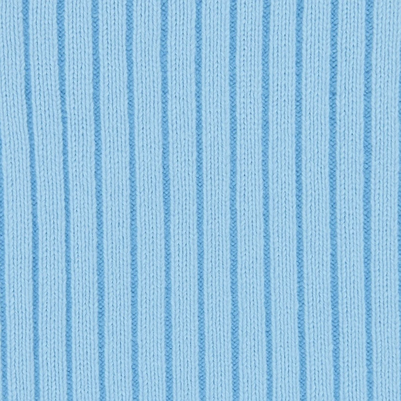 Ribbed Knit Sleeveless Mock Neck Top