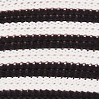 Striped Crochet Bustier Crop Top