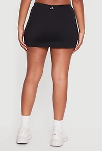 Mid Rise Pencil Skirt with Shorts Lining