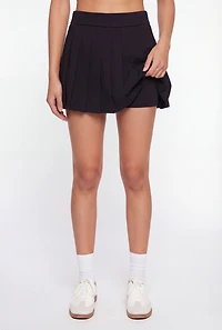 High Waisted Pleated Tennis Skirt