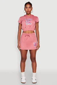 Attitude Be Yourself Mini Skirt