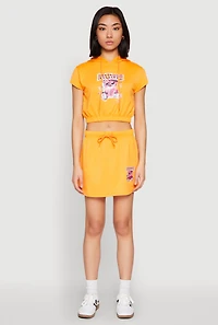 Womens Attitude Be Yourself Mini Skirt,