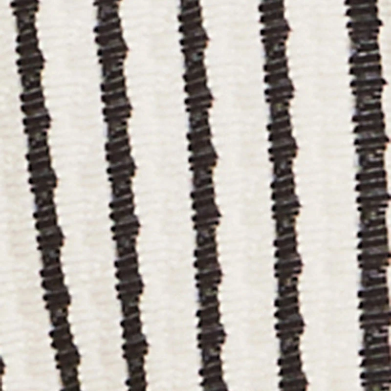 Textured Knit Striped Mini Skirt